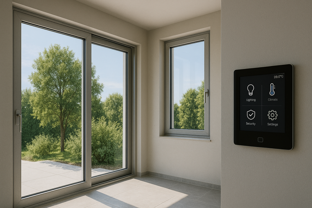 שילוב מערכות חכמות בפתרונות אלומיניום